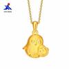 Latão banhado a ouro mãe e criança pinguim pingente galvanizado imitação ouro primeira joia entidade e-commerce stall fornecimento senhoras pingente