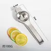Espremedor de aço inoxidável prensa manual clipe de limão laranja romã limão prensa manual simples multifuncional cozinha doméstica suco