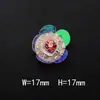 Pegatinas de Flor de Lentejuelas y Cuentas Hechas a Mano Color Florales tamaño pequeño Accesorios de Ropa DIY Zapatos Bolsa Parches Decorativos Cosidos a Mano