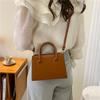 Bolso Pequeño Nuevo para Mujer 2022 Popular Nuevo Estilo Coreano Moda Bolso Cruzado Celebridad de Internet Moda Texturizada Bolso de Hombro de Mano