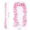 Decoração de parede de rattan flor de cerejeira artificial, planta de videira plástica para decoração de teto interno de ar condicionado, decoração de casamento