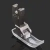 Máquina de coser industrial de cama plana MT-18, prensatelas de plástico transparente, máquina de coser controlada por computadora, máquina de coser plana, prensatelas de máquina de coser, prensatelas plano
