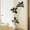 Plantas Verdes Simuladas, Árboles Falsos de Goma, Plantas Grandes en Maceta para Salas de Estar, Plantas Verdes Biónicas Grandes de Interior de Alta Gama, Plantas Decorativas para Oficina