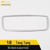 Adequado para 18 Tang caixa de áudio do painel frontal anel brilhante Tang tampa de buzina de controle central de aço inoxidável acessórios decorativos de remendo de moldura