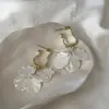 Pendientes Largos con Borlas Diseño Único de Nicho Pendientes de Flor de Alta Gama para Mujer Verano Pendientes Elegantes 2025 Nuevo Estilo Caliente