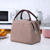 Bolsa Popular al Por Mayor para Lonchera Estilo Japonés, Bolsa Conservadora de Frescura, Bolsa Bento, Bolsa Portátil para Almuerzo, Portátil de Papel Aluminio