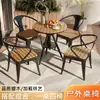 Juego de Mesa y Sillas de Comedor para Balcón Exterior, Mesa y Sillas de Reunión de Ocio para Patio Exterior al Aire Libre, Mesa Pequeña de Té para Terraza a Prueba de Sol para el Hogar