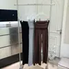 Pantalones Deportivos Casuales de Ajuste Delgado con Cintura Elástica de Canalé Plegable, Suaves y Cómodos