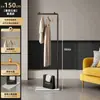 Y & h Perchero de Piso para Dormitorio Simple Estante para Ropa No Ocupa Espacio en Casa Habitación Interior Perchero para Ropa Abrigos Pequeño