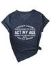 Camiseta cómoda y elegante de manga corta para mujer con cuello en V y temperamento independiente de Amazon eBay