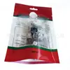 Bolsa de Empaque Compuesto de Plástico Color Canela Personalizada para Fruta de Longan Grado Alimenticio Bolsa con Sello a Tres Lados Impresa Bolsa para Carne de Longan Dátil Rojo