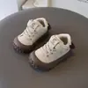 Zapatos impermeables nuevos para bebé para primavera y otoño para niños y niñas, zapatos para niños pequeños, zapatos de suela blanda anti-patadas con dibujos animados para bebés y niños pequeños