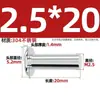 Gb109 Remache Sólido de Acero Inoxidable 304 Cabeza Plana Remache de Sauce Martillado a Mano M2M3M4M5M6M8-M20Mm