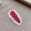 Novo Grampo de Cabelo de Renda Jeans Azul Grampo para Franja de Bolinhas Acessórios de Cabelo Moda Decorativo Grampo Lateral para Cabelos Quebrados Grampo BB Lote