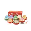 Brinquedo de Aperto de Dumpling de Natal Transfronteiriço Conjunto de Brinquedos para Alívio de Estresse Caixa de Presente