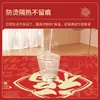 Mantel de Año Nuevo, a prueba de aceite, impermeable y no lavable, nuevo diseño 2026, mantel rojo para el Año del Caballo, creando una atmósfera festiva para la mesa de té y la mesa de comedor