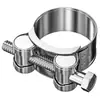 Abrazadera de Manguera de Acero Inoxidable 304 Abrazadera de Tubería de Agua Abrazadera de Tubería Sujetador Abrazadera de Apriete de Manguera de 4/6 Pulgadas con Manija