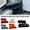 1 Pieza Tope de Puerta Resistente Antideslizante Cuñas para Puerta de Balcón y Ventana Fácil Instalación para Hogar Baño Cocina Bloqueo de Carril