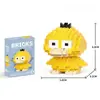 Juguetes de Bloques de Construcción de Muñecos de Dibujos Animados, Juguetes Educativos de Ensamblaje de Bloques de Construcción de Micropartículas para Niños, Adornos DIY, Regalos, Venta al por Mayor