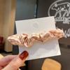 Anillo para el cabello de intestino grueso a cuadros pequeños y frescos, bola para niña, banda de goma para el cabello, cuerda de cabeza roja de red coreana, accesorios para el cabello de mujer al por mayor