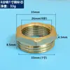 Adaptador de alambre de cobre interno y externo para venta de fabricantes 2 puntos 3 puntos 4 puntos 6 puntos núcleo de cobre de 1 pulgada