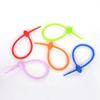 Cinta enrolladora de silicona multifuncional color caramelo Enrollador Llavero DIY Bolso Colgante de caja sorpresa Cordón Accesorios de joyería