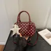 Bolso de Lunares Estilo Coreano 2026 Verano Nuevo Dulce y Fresco Bolso Cuadrado Pequeño de Gama Alta Bolso de Hombro Cruzado de Moda