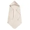 Toalla de Baño con Capucha de Gasa de Burbujas de 6 Capas Más Vendida Transfronteriza para Bebés, Bata con Capucha para Niños, Fuente de Toallas de Baño para Niños