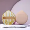 Algodão Er Mu Pó para Algodão Doce Esponja Grande Uva Fixador de Maquiagem Especial para Dedos Não Absorvente Almofada Q-Bounce Pó Autêntico