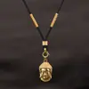 Cordón para Collar Tejido a Mano, Cordón Grueso sin Nudo para Colgante, Cordón Ajustable para Colgante de Thangka y Buda