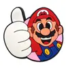 [Novo Super Mario] Mary Game Crocs Sapatos Tira para Calçado Flor para Sapato Fivela de Sapato Fivela Decorativa Venda Quente