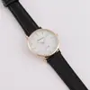 Reloj Minimalista Delgado de Cuarzo para Hombre, Reloj de Pulsera Analógico con Correa Clásica de Cuero