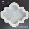 Moldes para Azulejos de Piso de Cimento, Plástico PP Espessado, Vários Estilos para Pavimentação de Quintais, Pátios, Estacionamentos, Moldes para Pavimentação de Estradas, Exportação
