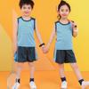 Traje de ropa de verano para niños Chaleco para niños Pantalones cortos Ropa de malla para niñas Ropa de secado rápido Conjunto deportivo delgado de verano de dos piezas