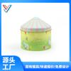 Fabricante Personalizado Folha de Flandres Criativo Iurte Caixa de Ferro Pote de Vela de Aromaterapia Pote de Doce Biscoito Caramelo Embalagem Universal