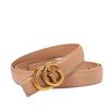 Cinto feminino Internet celebridade mesmo estilo fivela cinto de couro moda simples all-match terno jeans calças cinto avançado