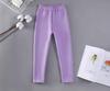 Leggings para niños otoño e invierno Nuevos pantalones gruesos con forro polar para niñas pantalones exteriores para niños pantalones de bebé de terciopelo de una pieza