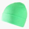 Gorro de lana con placa ligera de acrílico de comercio exterior para hombres y mujeres, para parejas, de Europa y América, de otoño e invierno, de punto de color sólido, fabricantes de gorros