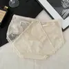 Hongxuan Huayang Menglei~ Calzones de Satén y Encaje Estilo Francés Lujo Ligero, Sexys Calzones de Malla Calada de Cintura Media para Mujer Joven