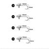 Anzuelo de pesca de raíz Luya Soft Bait, anzuelo de pesca con ranura para sangre, anzuelo de cabeza de plomo, anzuelo de pesca de raíz con tira fina y púas