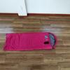 Saco de Dormir para Acampar, Set de Tres Piezas a Prueba de Suciedad Estilo Sobre, Antifaz, Tapones para los Oídos, Almohada Inflable, para Acampar Resistente al Frío, Portátil para Exteriores para Adultos