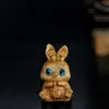 Souvenir de Navidad Talla en Madera de Ciprés Llavero Colgante Navideño Productos de Madera del Zodiaco de Dibujos Animados Dragón, Serpiente y Año del Caballo
