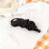 Nuevo Pinza Banana Satinada Plegada de Gama Alta de Moda para la Parte Posterior de la Cabeza, Pinza Vertical para Cola de Caballo Alta, Pinza Retorcida, Pinza Horizontal a la Moda