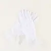 Guantes cortos de encaje para mujer, verano, para salir, conducir, protección solar, antideslizantes, etiqueta de novia, guantes largos de dedo completo, fabricantes, venta al por mayor