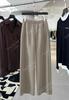 Recomendación PrincipalYuran 26 Nuevo Estilo Primavera Temprana Amigable con la Piel Tencel Capa de Aire Cintura Elástica Dobladillo Curvo Pantalones Casuales Largos