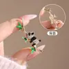 Broche Lindo de Panda Estilo Chino Corsage de Gama Alta para Hombres y Mujeres Pin con Significado de Ascenso Hebilla Ligera Antideslizante Decoración
