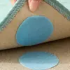 10 pares - sujetadores autoadhesivos, pegatinas de puntos, cinta adhesiva, cojines para sofá, sábanas, alfombras, almohadillas de fijación antideslizantes, parches de PVC