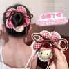 Diadema de Gato Kt para Niñas Scrunchie Cuadros Retro para Moño de Niña Cuerda para el Cabello Bebé Banda de Goma de Alta Elasticidad Hecho a Medida