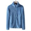 Abrigo de lana de cordero estilo Youjia, cuello alto, chaqueta de forro polar para pareja, cárdigan de forro polar para hombre, forro de chaqueta para mujer