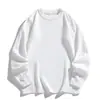 Suéter para Hombre de Color Sólido Cuello Redondo Otoño e Invierno Nueva Marca de Moda Estilo Perezoso Casual Versátil Holgado Cálido Suéter Superior